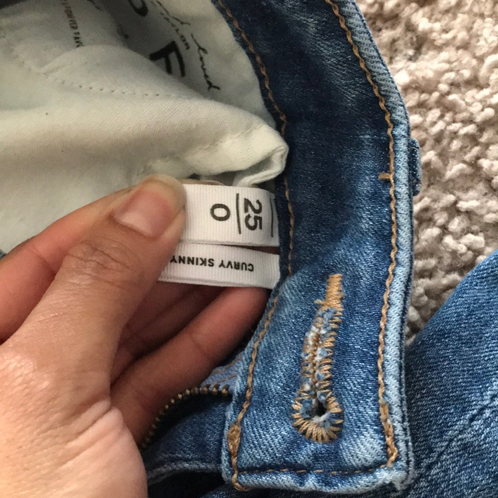 Loft Distressed Jeans - Picture 6 of 6